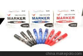 【高檔辦公文教用品 大雙頭油性記號(hào)筆批發(fā)天鵝多姿】價(jià)格,廠家,圖片,記號(hào)筆/嘜克筆,上海天浩達(dá)文體用品-